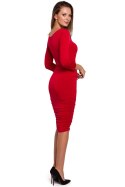 Sukienka Model K006 Red - Makover Makover Sukienka Model K006 Red - Makover Makover