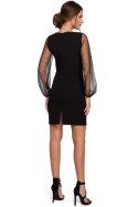 Sukienka Model K032 Black - Makover Makover Sukienka Model K032 Black - Makover Makover