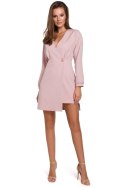 Sukienka Model K034 Dirty Pink - Makover Makover Sukienka Model K034 Dirty Pink - Makover Makover