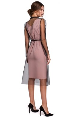 Sukienka Model K039 Powder Pink - Makover Makover