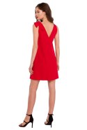Sukienka Model K128 Red - Makover Makover Sukienka Model K128 Red - Makover Makover