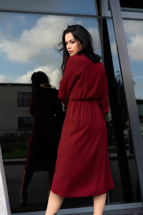 Sukienka Model Ratsim Cherry - Merribel Merribel Sukienka Model Ratsim Cherry - Merribel Merribel