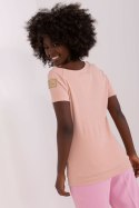 Bluzka Model TW-BZ-OB058.42P Light Pink - Och Bella Och Bella Bluzka Model TW-BZ-OB058.42P Light Pink - Och Bella Och Bella