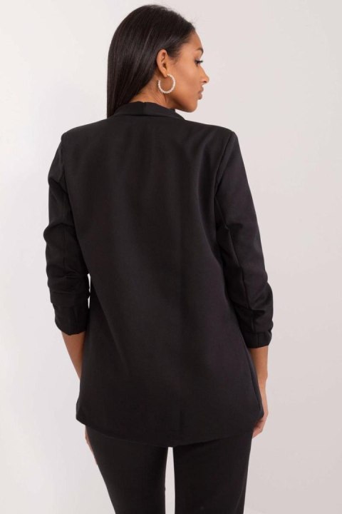 Marynarka Model TW-ZT-BI-27192.44P Black - Och Bella Och Bella Marynarka Model TW-ZT-BI-27192.44P Black - Och Bella Och Bella