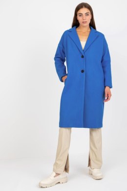 Płaszcz Damski Model TW-PL-BI-7298-1.15 Dark Blue - Och Bella Och Bella