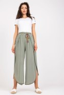 Spodnie Damskie Model TW-SP-BI-81378.24P Khaki - Och Bella Och Bella Spodnie Damskie Model TW-SP-BI-81378.24P Khaki - Och Bella Och Bella