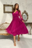 Sukienka Model 269-51 Biskupi - Bicotone Bicotone Sukienka Model 269-51 Biskupi - Bicotone Bicotone