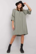 Sukienka Model TW-SK-BI-82314.48 Khaki - Och Bella Och Bella Sukienka Model TW-SK-BI-82314.48 Khaki - Och Bella Och Bella