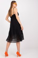 Sukienka Model TW-SK-BI-82345.19P Black - Och Bella Och Bella Sukienka Model TW-SK-BI-82345.19P Black - Och Bella Och Bella