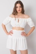 Bluzka Model TW-TP-BI-26718.46 White - Och Bella Och Bella Bluzka Model TW-TP-BI-26718.46 White - Och Bella Och Bella