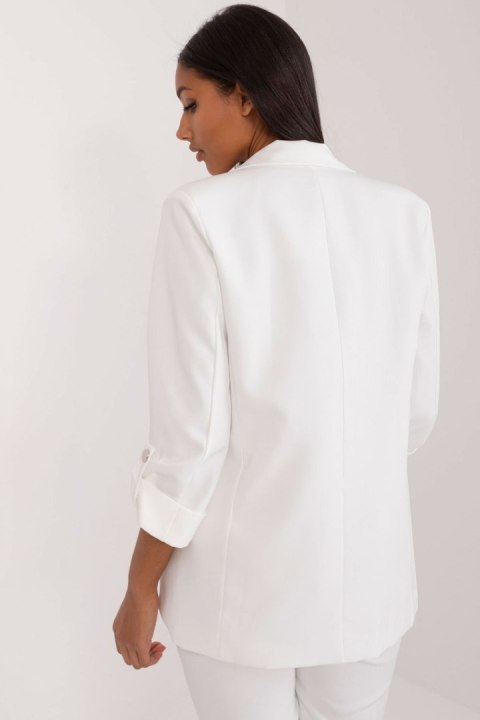 Marynarka Model TW-ZT-BI-27192.44P White - Och Bella Och Bella Marynarka Model TW-ZT-BI-27192.44P White - Och Bella Och Bella