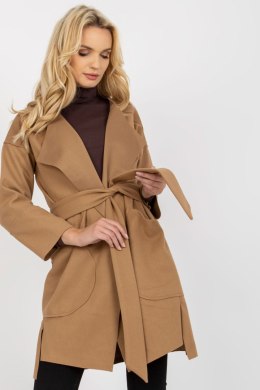 Płaszcz Damski Model TW-PL-BE-M125.21 Camel - Och Bella Och Bella