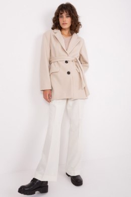 Płaszcz Damski Model TW-PL-BI-2022320.01X Light Beige - Och Bella Och Bella