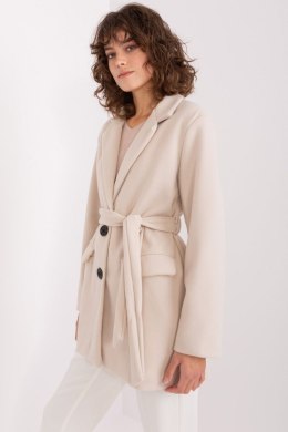 Płaszcz Damski Model TW-PL-BI-2022320.01X Light Beige - Och Bella Och Bella