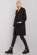 Płaszcz Damski Model TW-PL-BI-21717.40P Black - Och Bella Och Bella Płaszcz Damski Model TW-PL-BI-21717.40P Black - Och Bella Och Bella