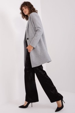Płaszcz Damski Model TW-PL-BI-23314.00P Grey - Och Bella Och Bella