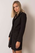 Płaszcz Damski Model TW-PL-BI-25533.18 Black - Och Bella Och Bella Płaszcz Damski Model TW-PL-BI-25533.18 Black - Och Bella Och Bella