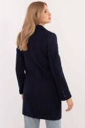 Płaszcz Damski Model TW-PL-BI-25533.18 Navy - Och Bella Och Bella Płaszcz Damski Model TW-PL-BI-25533.18 Navy - Och Bella Och Bella