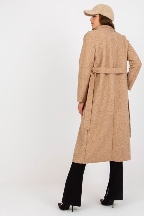 Płaszcz Damski Model TW-PL-BI-5220.63 Beige - Och Bella Och Bella Płaszcz Damski Model TW-PL-BI-5220.63 Beige - Och Bella Och Bella