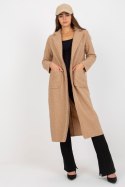 Płaszcz Damski Model TW-PL-BI-5220.63 Beige - Och Bella Och Bella Płaszcz Damski Model TW-PL-BI-5220.63 Beige - Och Bella Och Bella