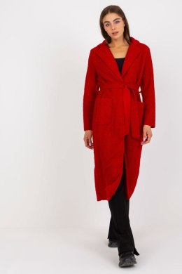 Płaszcz Damski Model TW-PL-BI-5220.63 Dark Red - Och Bella Och Bella