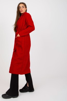 Płaszcz Damski Model TW-PL-BI-5220.63 Dark Red - Och Bella Och Bella