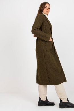 Płaszcz Damski Model TW-PL-BI-5220.63 Khaki - Och Bella Och Bella