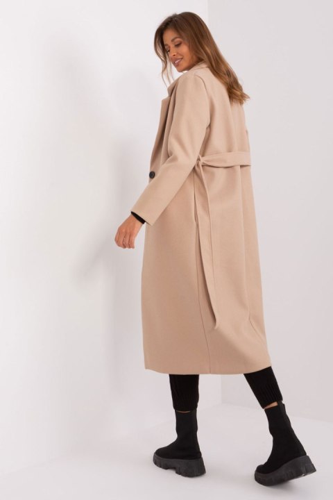 Płaszcz Damski Model TW-PL-BI-5312-1.31 Beige - Och Bella Och Bella Płaszcz Damski Model TW-PL-BI-5312-1.31 Beige - Och Bella Och Bella