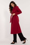 Płaszcz Damski Model TW-PL-BI-5312-1.31 Bordo - Och Bella Och Bella Płaszcz Damski Model TW-PL-BI-5312-1.31 Bordo - Och Bella Och Bella