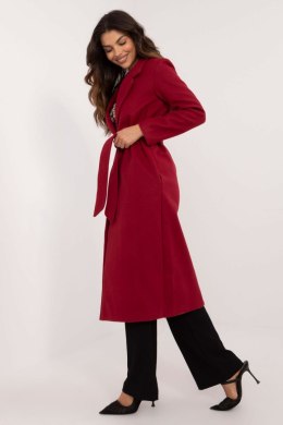 Płaszcz Damski Model TW-PL-BI-5312-1.31 Bordo - Och Bella Och Bella