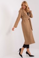 Płaszcz Damski Model TW-PL-BI-5312-1.31 Camel - Och Bella Och Bella Płaszcz Damski Model TW-PL-BI-5312-1.31 Camel - Och Bella Och Bella