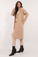 Płaszcz Damski Model TW-PL-BI-7298-2.14 Beige - Och Bella Och Bella Płaszcz Damski Model TW-PL-BI-7298-2.14 Beige - Och Bella Och Bella