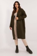 Płaszcz Damski Model TW-PL-BI-7298-2.14 Khaki - Och Bella Och Bella Płaszcz Damski Model TW-PL-BI-7298-2.14 Khaki - Och Bella Och Bella