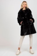 Płaszcz Model TW-PL-2118.95P Black - Och Bella Och Bella Płaszcz Model TW-PL-2118.95P Black - Och Bella Och Bella