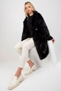 Płaszcz Model TW-PL-2118.95P Black - Och Bella Och Bella Płaszcz Model TW-PL-2118.95P Black - Och Bella Och Bella
