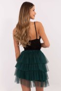 Spódnica Model TW-SD-BI-0517.84 Dark Green - Och Bella Och Bella Spódnica Model TW-SD-BI-0517.84 Dark Green - Och Bella Och Bella