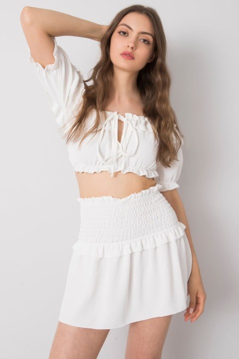 Spódnica Model TW-SD-BI-26716.47 White - Och Bella Och Bella Spódnica Model TW-SD-BI-26716.47 White - Och Bella Och Bella