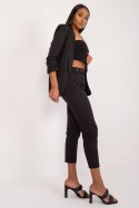 Spodnie Damskie Model TW-SP-BI-22880-2.47 Black - Och Bella Och Bella Spodnie Damskie Model TW-SP-BI-22880-2.47 Black - Och Bella Och Bella