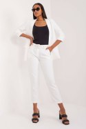 Spodnie Damskie Model TW-SP-BI-22880-2.47 White - Och Bella Och Bella Spodnie Damskie Model TW-SP-BI-22880-2.47 White - Och Bella Och Bella