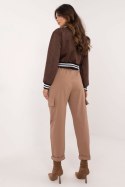 Spodnie Damskie Model TW-SP-BI-6-1313.47 Light Brown - Och Bella Och Bella Spodnie Damskie Model TW-SP-BI-6-1313.47 Light Brown - Och Bella Och Bella