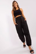 Spodnie Damskie Model TW-SP-OB056.86P Black - Och Bella Och Bella Spodnie Damskie Model TW-SP-OB056.86P Black - Och Bella Och Bella