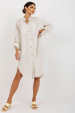 Sukienka Model TW-SK-BE-199D.85P Light Beige - Och Bella Och Bella