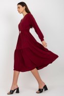 Sukienka Model TW-SK-BI-2021706.93P Bordo - Och Bella Och Bella
