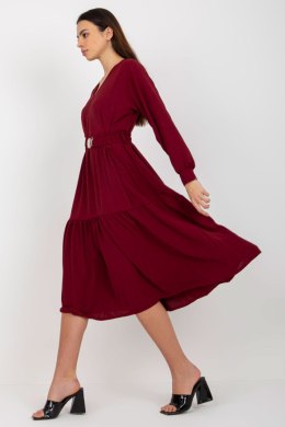 Sukienka Model TW-SK-BI-2021706.93P Bordo - Och Bella Och Bella