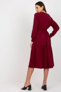 Sukienka Model TW-SK-BI-2021706.93P Bordo - Och Bella Och Bella