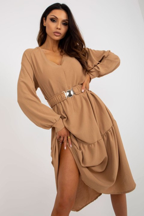 Sukienka Model TW-SK-BI-2021706.93P Camel - Och Bella Och Bella