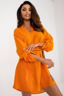 Sukienka Model TW-SK-BI-2021977.00 Orange - Och Bella Och Bella Sukienka Model TW-SK-BI-2021977.00 Orange - Och Bella Och Bella