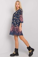 Sukienka Model TW-SK-BI-2667-2.92P Navy - Och Bella Och Bella Sukienka Model TW-SK-BI-2667-2.92P Navy - Och Bella Och Bella