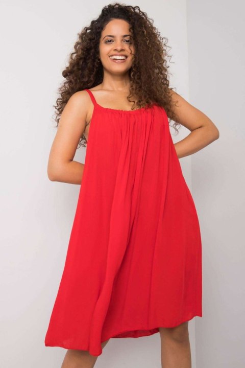 Sukienka Model TW-SK-BI-81541.31 Red - Och Bella Och Bella Sukienka Model TW-SK-BI-81541.31 Red - Och Bella Och Bella