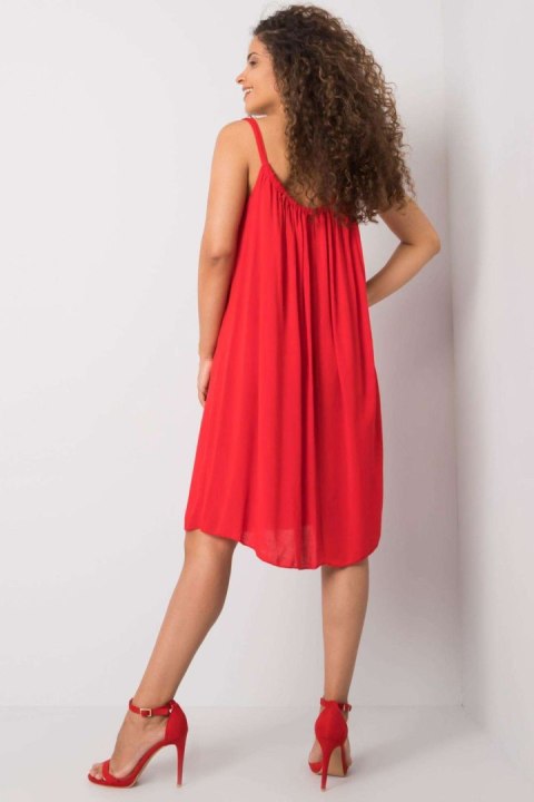 Sukienka Model TW-SK-BI-81541.31 Red - Och Bella Och Bella Sukienka Model TW-SK-BI-81541.31 Red - Och Bella Och Bella